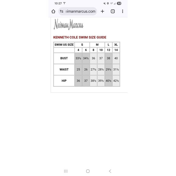 NWOT Kenneth Cole Women’s 1 Piece Swimsuit Bathing Suit Pink/Peach Halter Size 6 - Picture 6 of 7